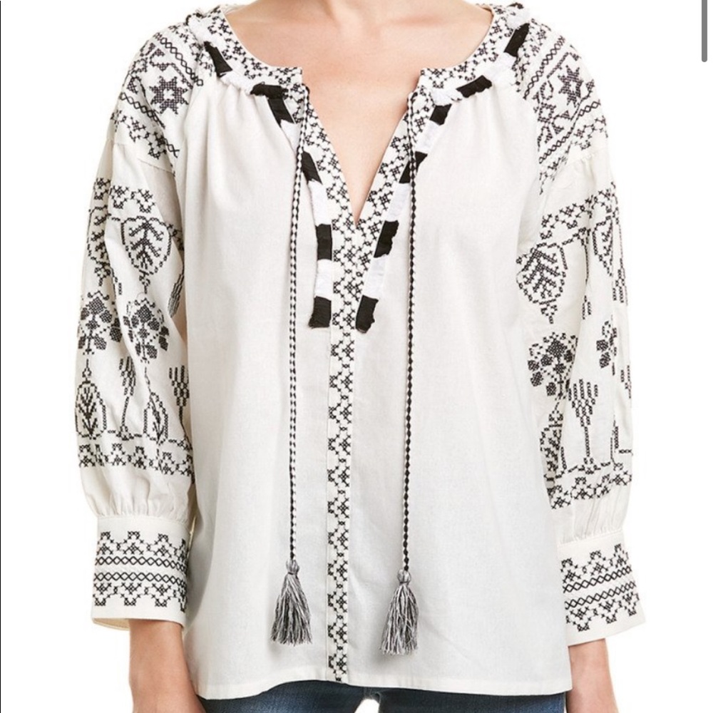 Tuckernuck Embroidered Top